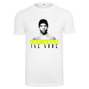 Bílé tričko s logem Ice Cube