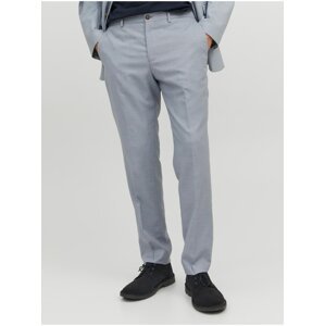Světle modré pánské kalhoty Jack & Jones Solaris - Pánské