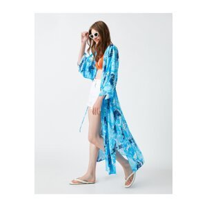 Koton Kimono & Caftan - Blue - Relaxed fit