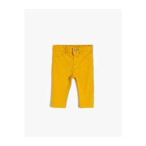 Koton Yellow Baby Boy Pants