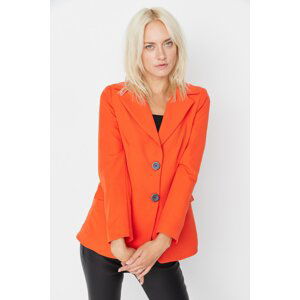 Trendyol Tile Woven Lined Buttoned Blazer Jacket