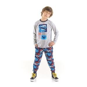Mushi T-rex Info Boy's T-shirt Trousers Set
