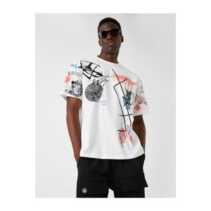 Koton Abstract Printed T-Shirt