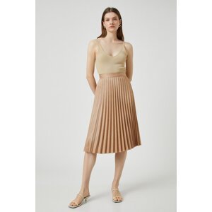 Koton Buy Midi Pleated Skirt A-Line