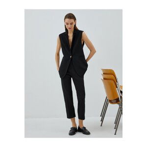 Koton Cigarette Fabric Trousers Sewing Detail