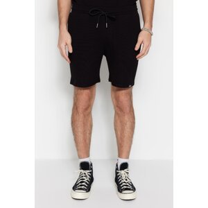 Trendyol Limited Edition Khaki Men's Regular 100% Cotton Fit Textured Shorts & Bermuda
