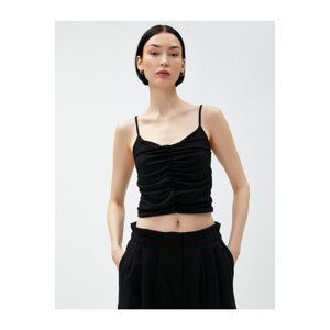 Koton Strapless U Neck Draped Undershirt