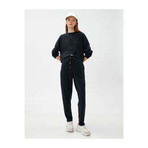 Koton Soft-Texture Sweatpants, Skinny Legs.