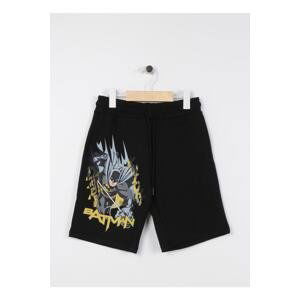 Koton Elastic Waist Normal Boys' Black Shorts 3skb40041tk.