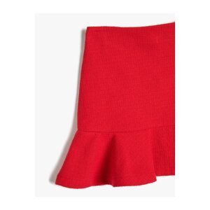Koton 3skg70039aw Girl Child Skirt Red