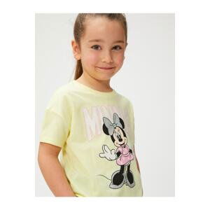 Koton Minnie Mouse T-Shirt Licensed Cotton