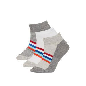 DEFACTO Boy 3 Pack Cotton Booties Socks