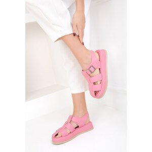 Soho Pink Women's Sandals 17814