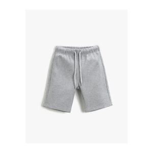 Koton Boy's Basic Shorts Tied Waist