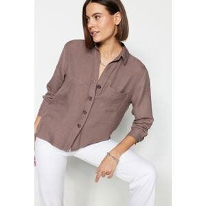 Trendyol Mink Shirt