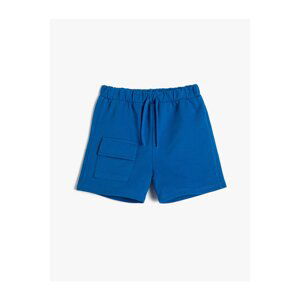 Koton Shorts Pocket Tie Waist Cotton