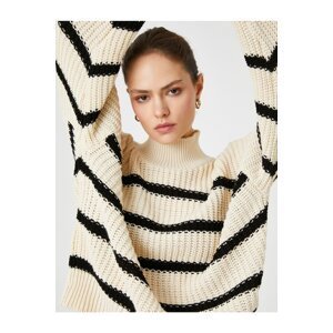 Koton Sweater - Black - Oversize