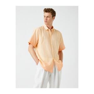 Koton Basic Short Sleeve Shirt Classic Collar Buttoned