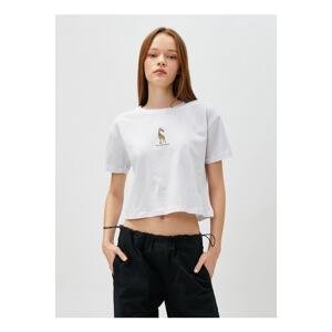 Koton T-shirt, Xs, Off White