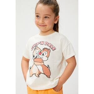 Koton Chip And Dale T-Shirt Licensed Short Sleeve Crew Neck Cotton