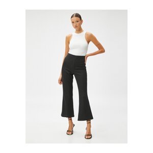 Koton Crop Trousers Flare