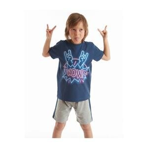 mshb&g Wow Rock Boy's T-shirt Shorts Set