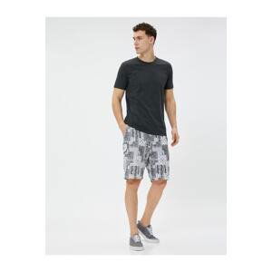 Koton Men's White Shorts & Bermuda