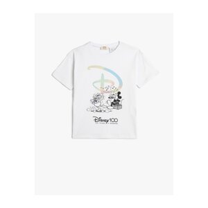 Koton Mickey Mouse T-Shirt Printed Licensed Short Sleeve Crew Neck Disney