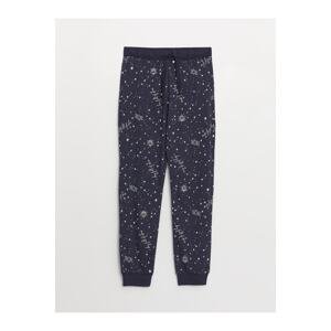 LC Waikiki Women's Joggers Pajamas with an Elastic Waist Patterned