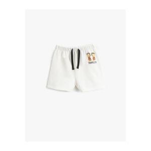 Koton Baby Boy Shorts with Pockets and Tie Waist Textured