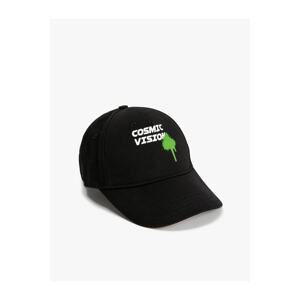 Koton Cap Hat with Slogan Printed