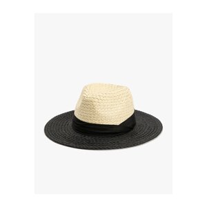 Koton Straw Hat with Band Detail