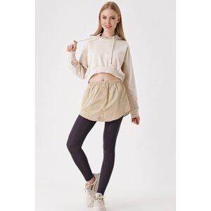 Bigdart 1888 Sweatshirt And Sweater Six Shirt Skirt - Beige