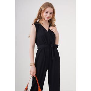 Bigdart 7021 Knitted Overalls - Black