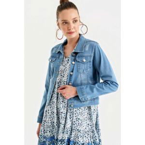 Bigdart 0612 Blue Pocket Denim Jacket