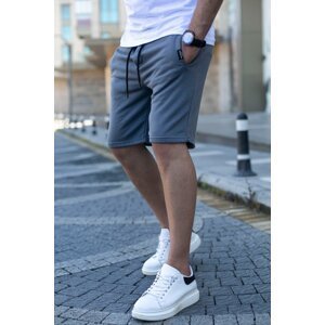 Madmext Men's Smoked Regular Fit Shorts 4842