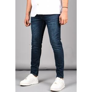 Madmext Blue Skinny Fit Men's Jean Trousers 6338