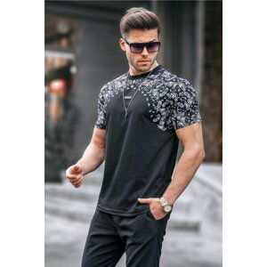 Madmext Men's Black T-Shirt 5354