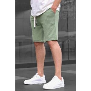 Madmext Khaki Basic Men's Shorts 6505