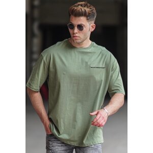 Madmext Men's Khaki T-Shirt 5273