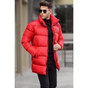 Madmext Red Basic Puffer Jacket 5776