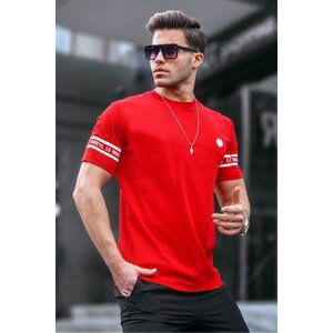 Madmext Men's Red T-Shirt 5381