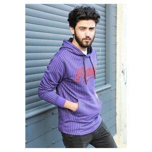 Madmext Hooded Sweatshirt Purple 2825