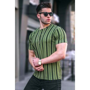 Madmext Men's Khaki T-Shirt 5266