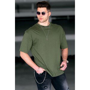 Madmext Men's Khaki T-Shirt 4966