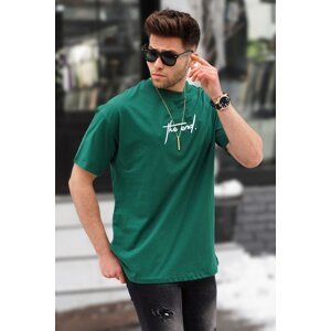 Madmext Green Embroidered T-shirt 5380