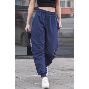 Madmext Navy Blue Comfort Fit Basic Sweatpants