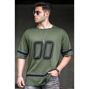 Madmext Men's Khaki T-Shirt 4974