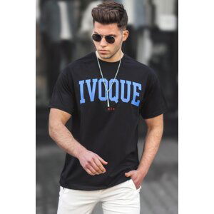 Madmext Men's Black T-Shirt 4996