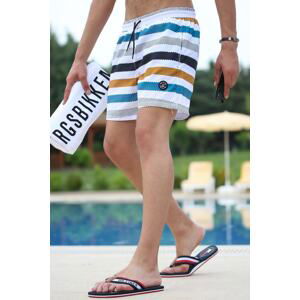 Madmext Men's Mustard Swim Shorts - 2945